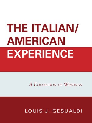 cover image of The Italian/American Experience